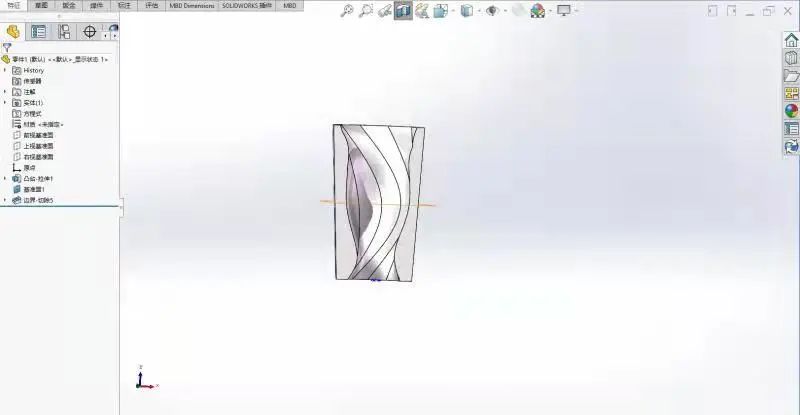 solidworks画空心壳报错的原因及解决方